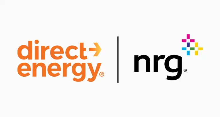 Direct Energy and nrg logo lockup