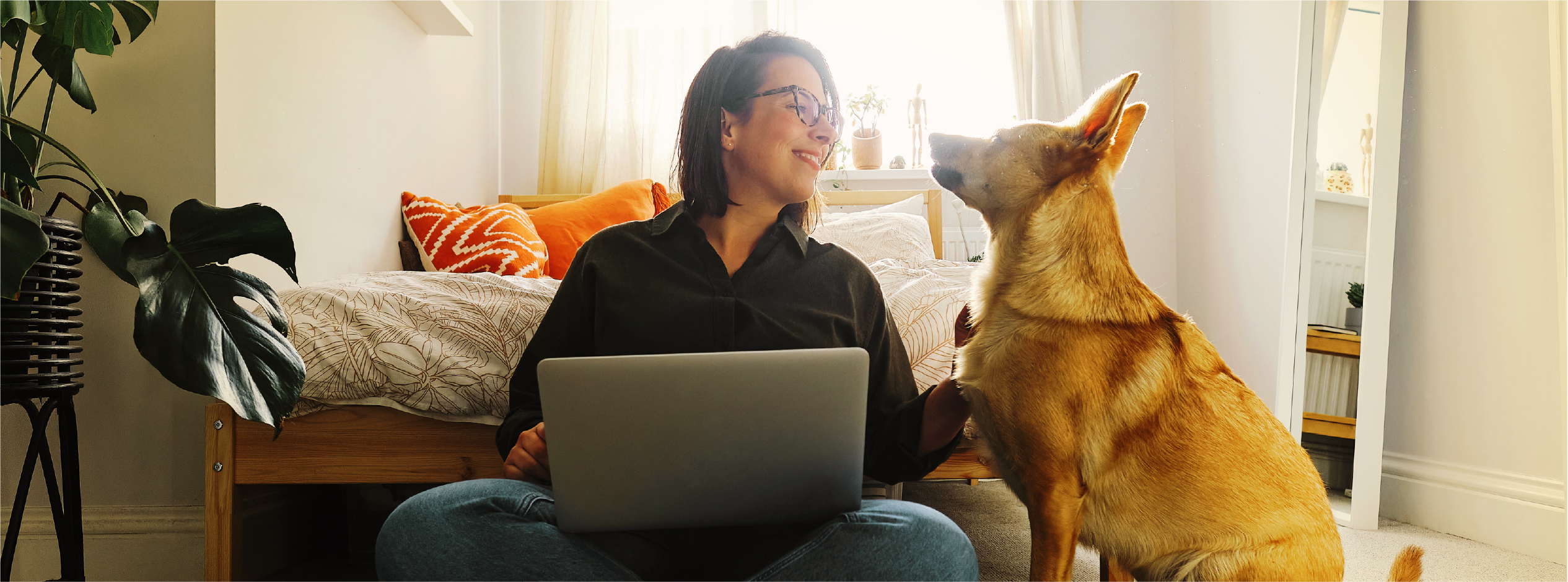 woman-working-or-gaming-at-home-office-w-headphones
